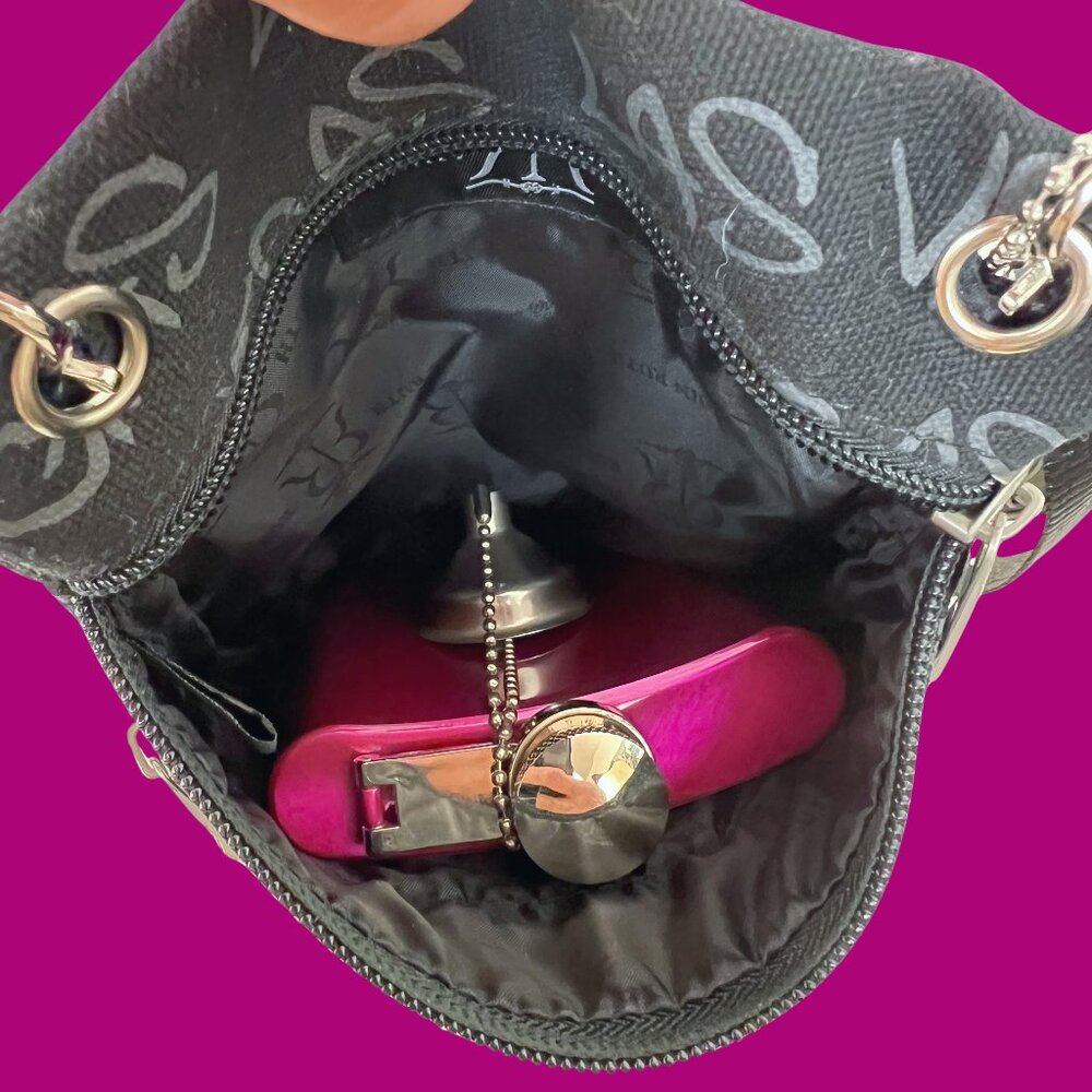Robin Ruth Las Vegas Pouch & Flask NWOT - Picture 4 of 7